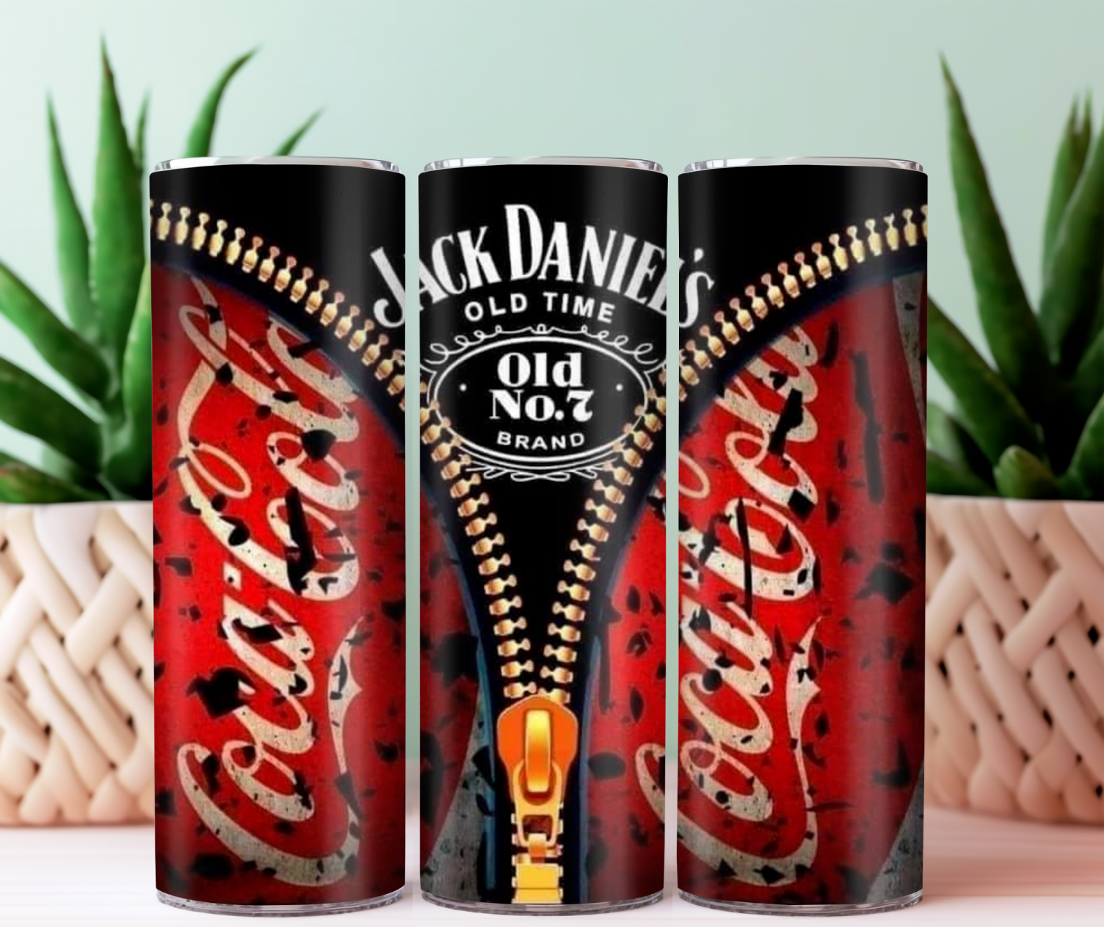 Stainless Steel Tumbler 20oz Jack Coke Zipper – Jack Daniel’s Coco Cola