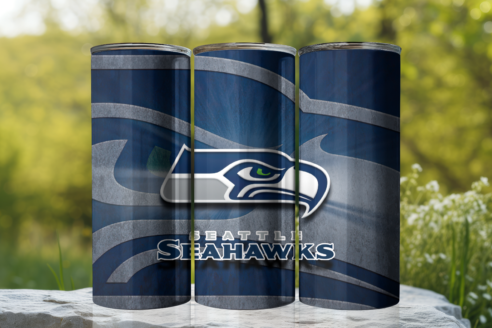 Tumbler Skinny 20oz With Lid – Seattle Seahawks – Nfl – Football