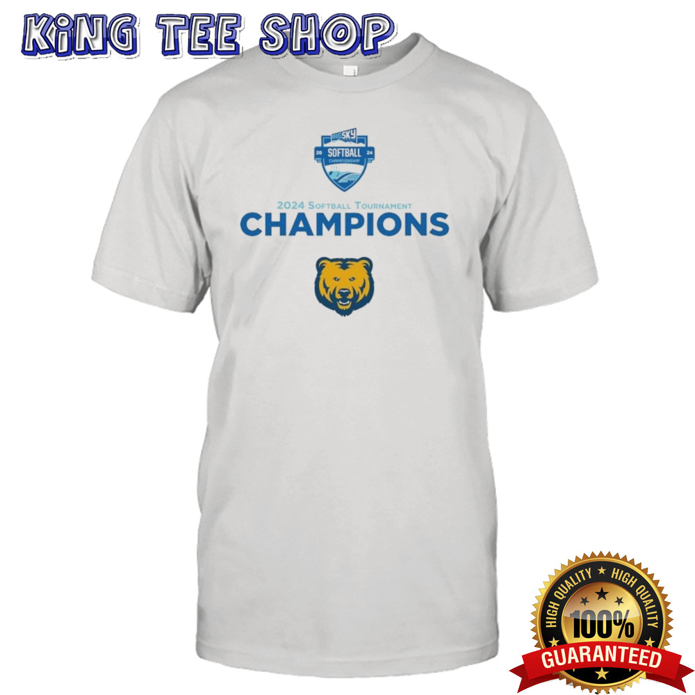 2024 Big Sky Softball Tournament Champions UNC Bears Tee
