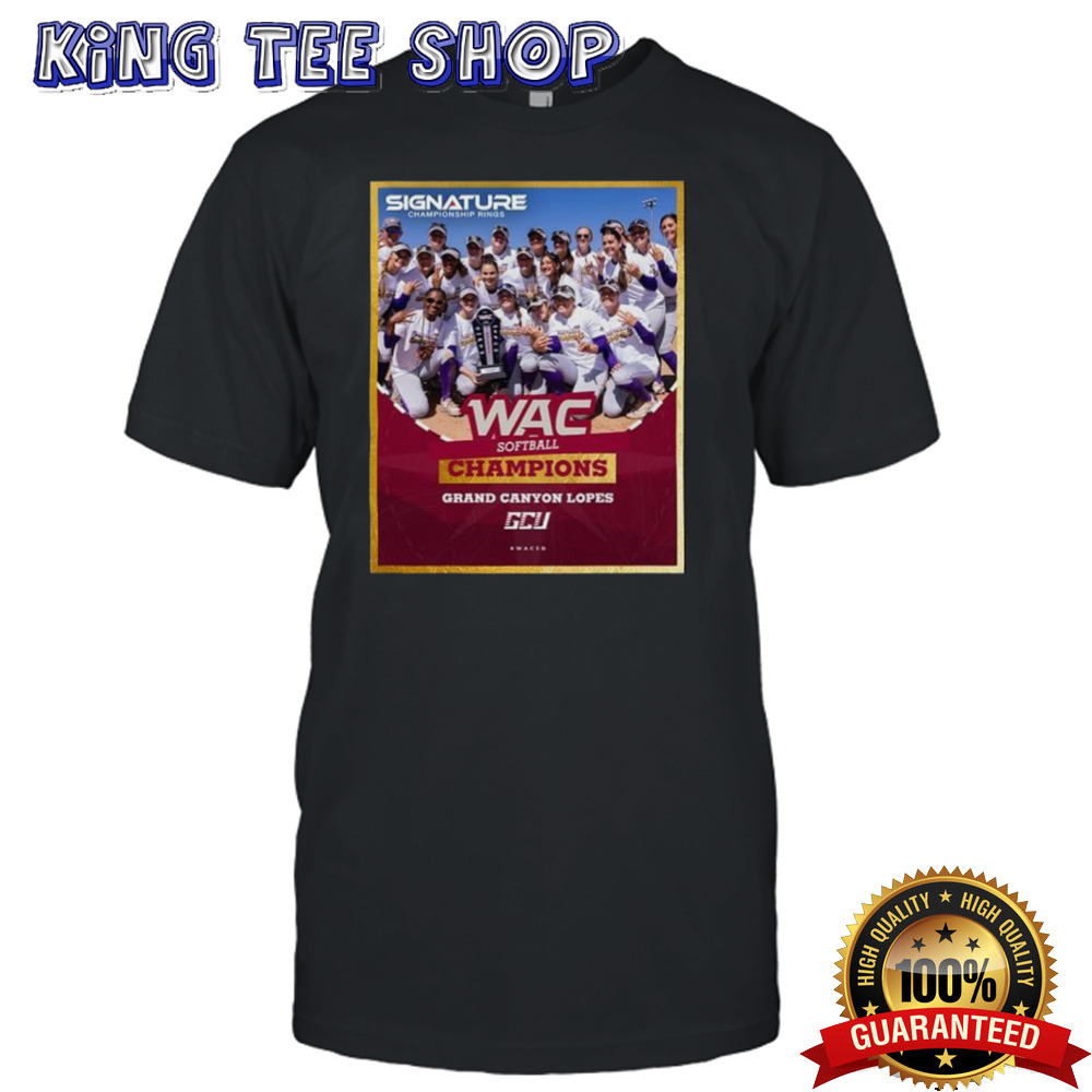 Grand Canyon Softball 2024 WAC Tournament Champions Tee