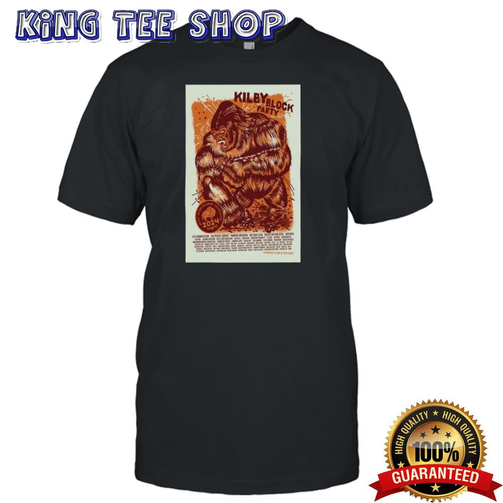 Kilby Block Party 2024 Celebrating 25 Years Of Kilby Court Tee
