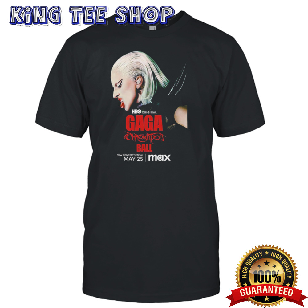 Lady Gaga Chromatica Ball May 25 2024 HBO Original Tee