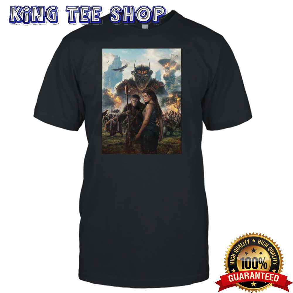 New Poster For Kingdom Of The Planet Of The Apes Tee