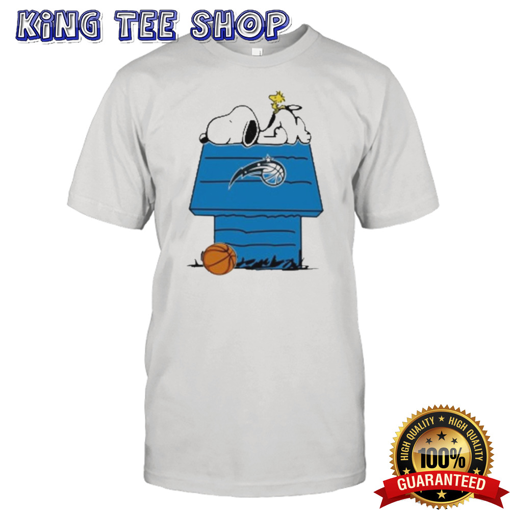 Orlando Magic Nba Basketball Snoopy Woodstock House 2024 Tee
