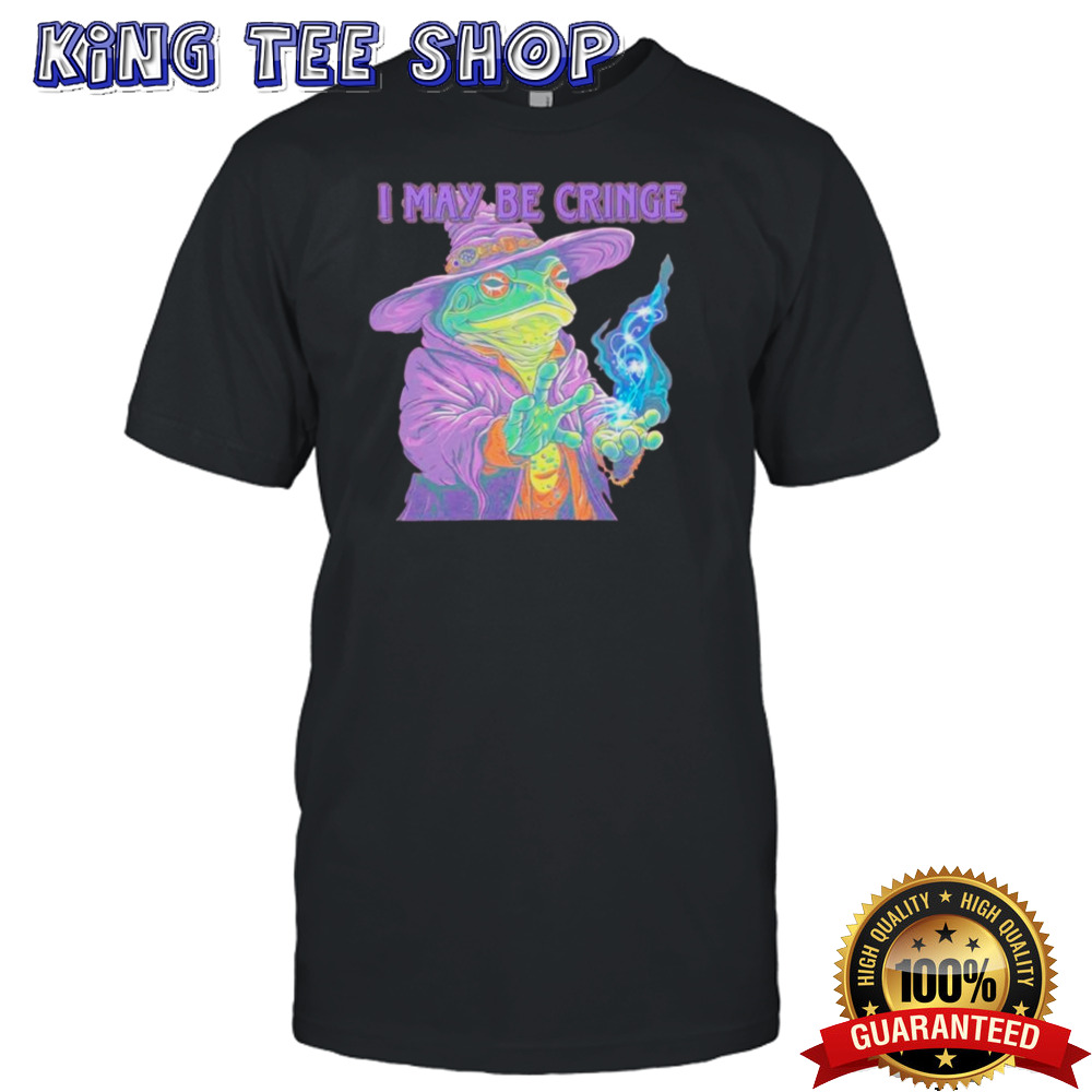 Wizard Frog I May Be Cringe Tee