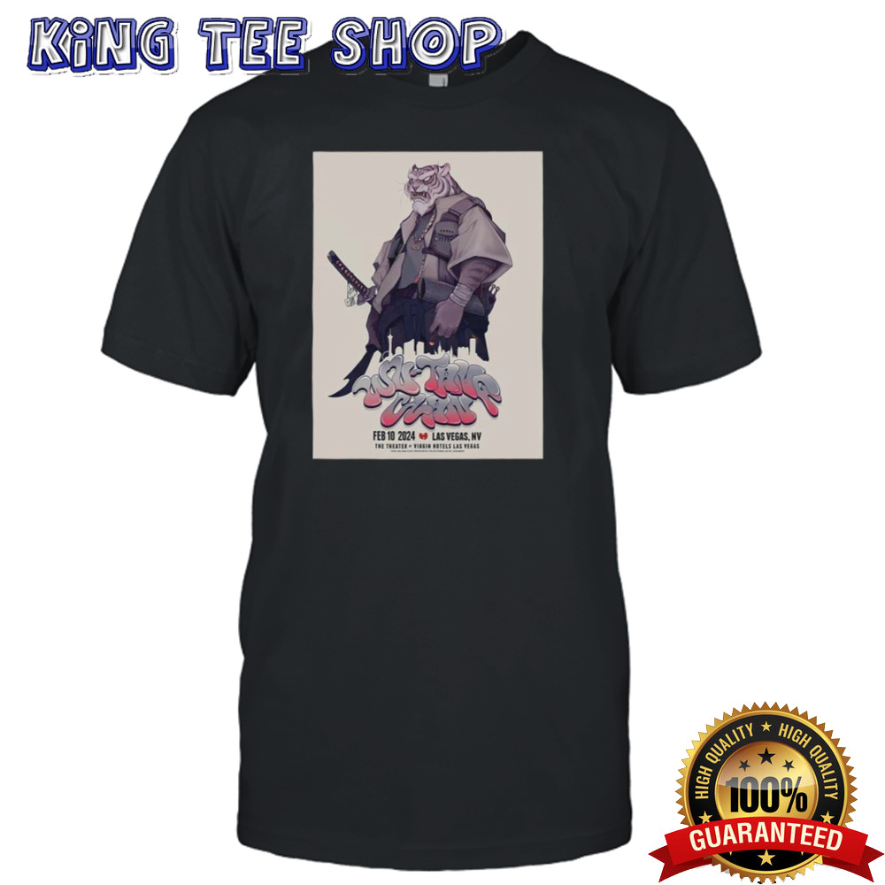 Wu-Tang Clan Las Vegas NV February 10 2024 The Theater At Virgin Hotels Las Vegas Tee