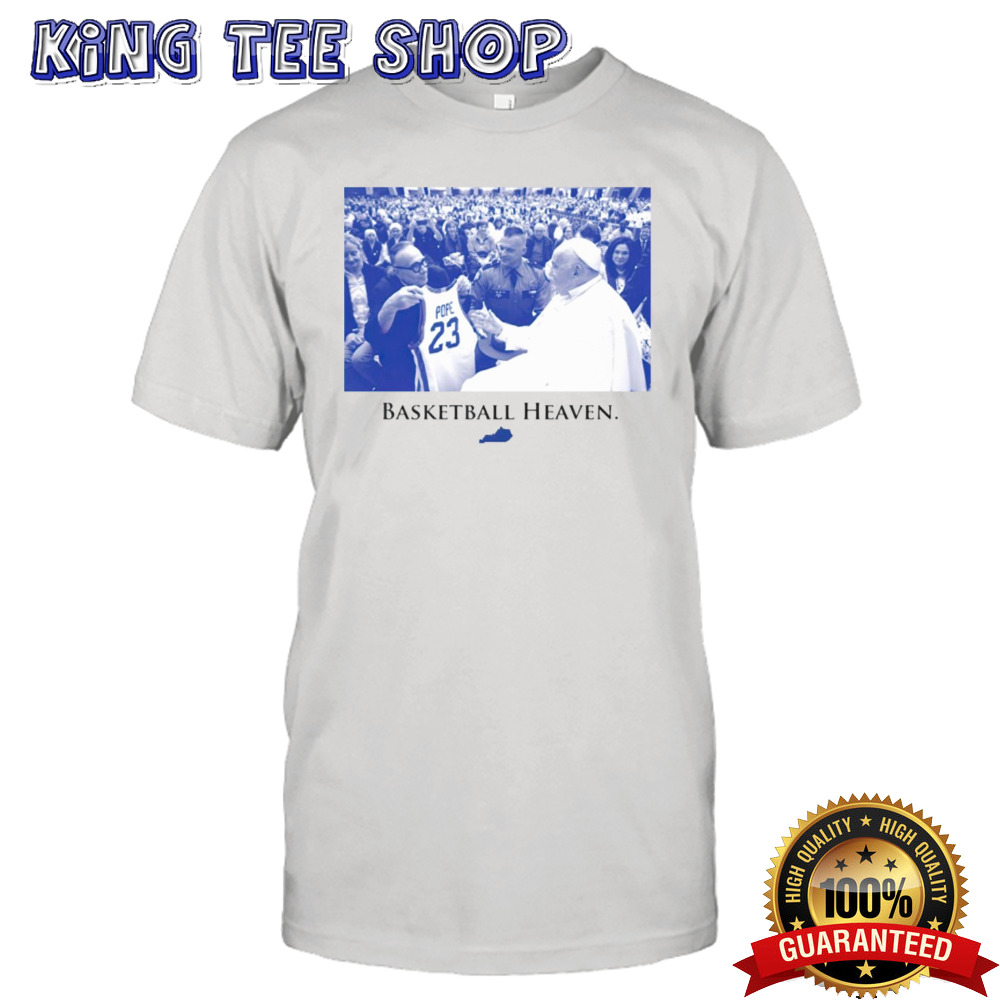 Pope Francis Basketball Heaven Tee