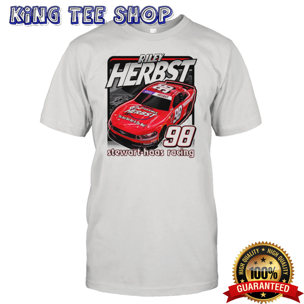 Riley Herbst 2024 Terrible Herbst Stewart-Haas Racing Tee