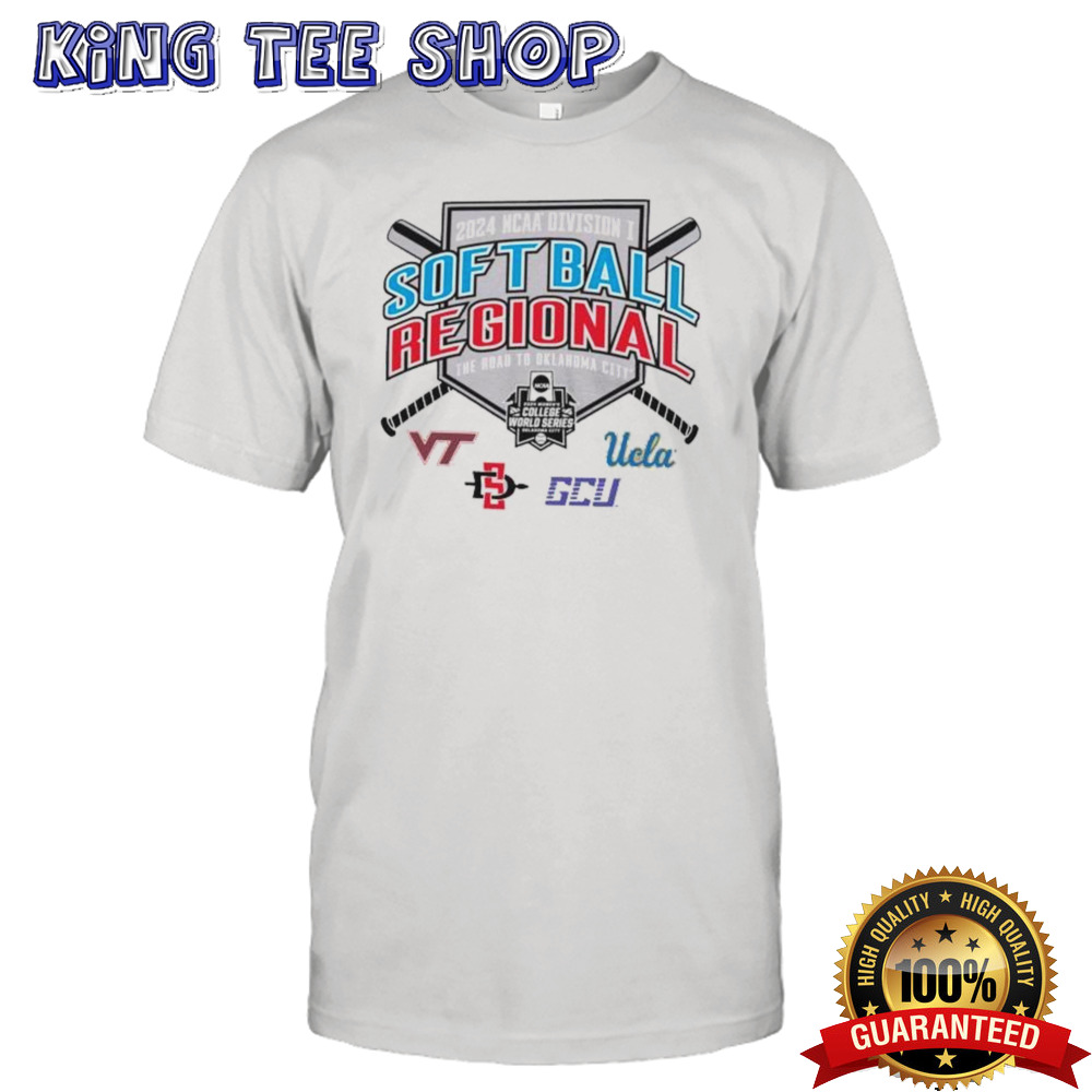 2024 NCAA Division I Softball Regional Los Angeles, CA Tee