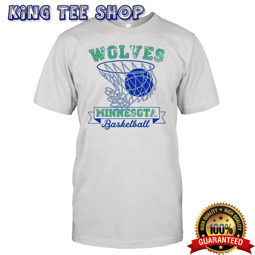 Wolves Minnesota Basketball Tee