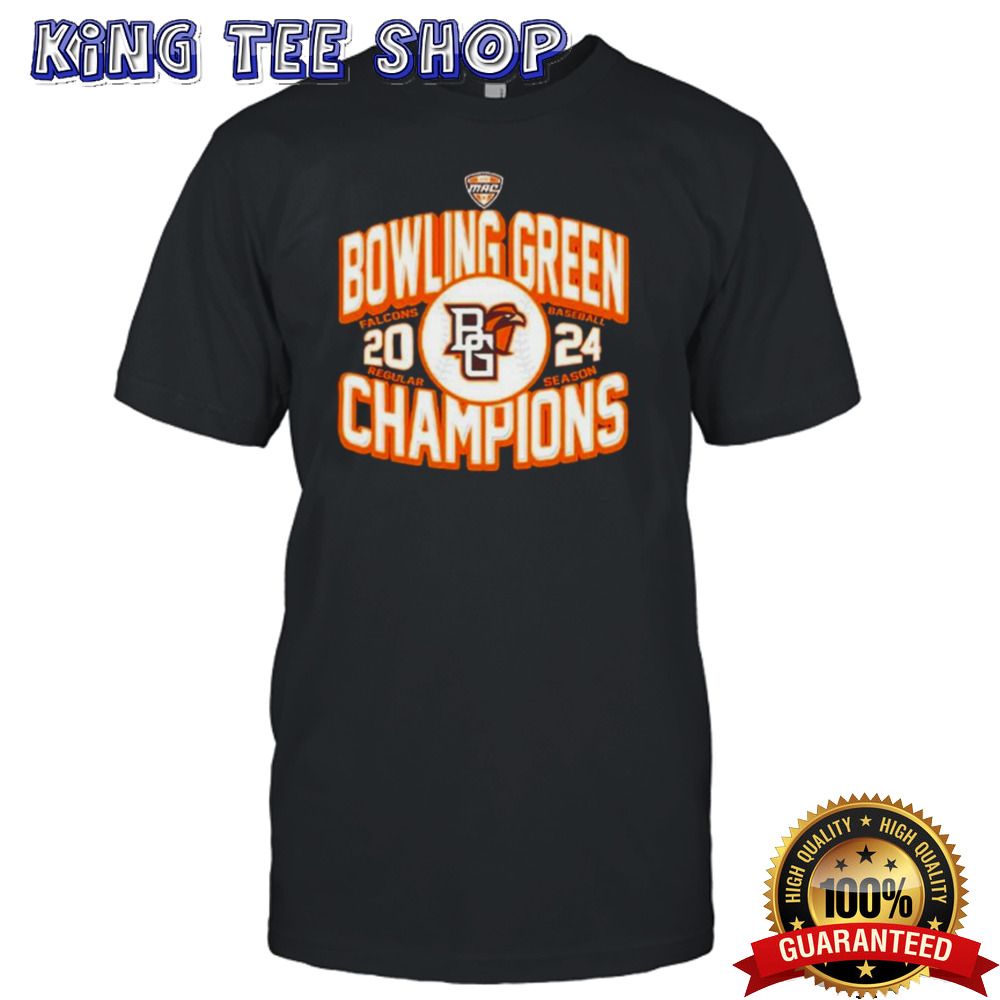 BGSU Falcons 2024 Regular Baseball Season Champions shirt