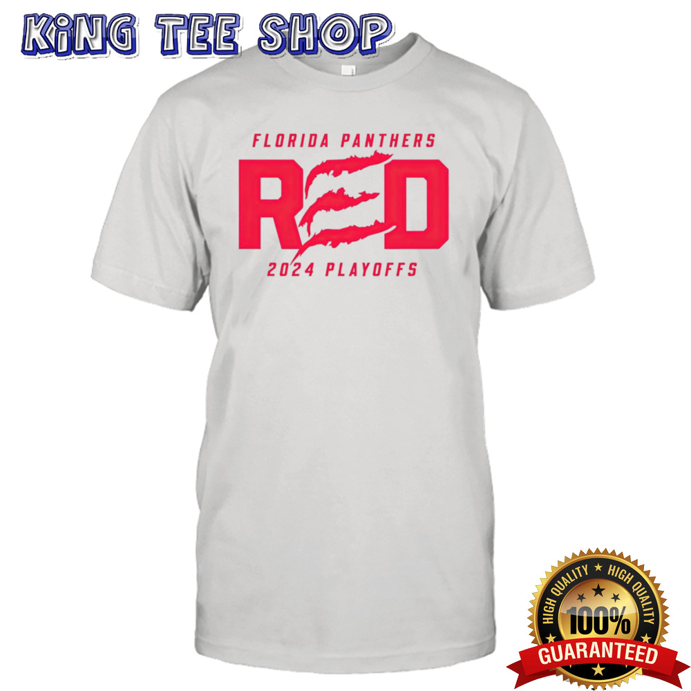 Florida Panthers Red 2024 Playoffs Hockey shirt