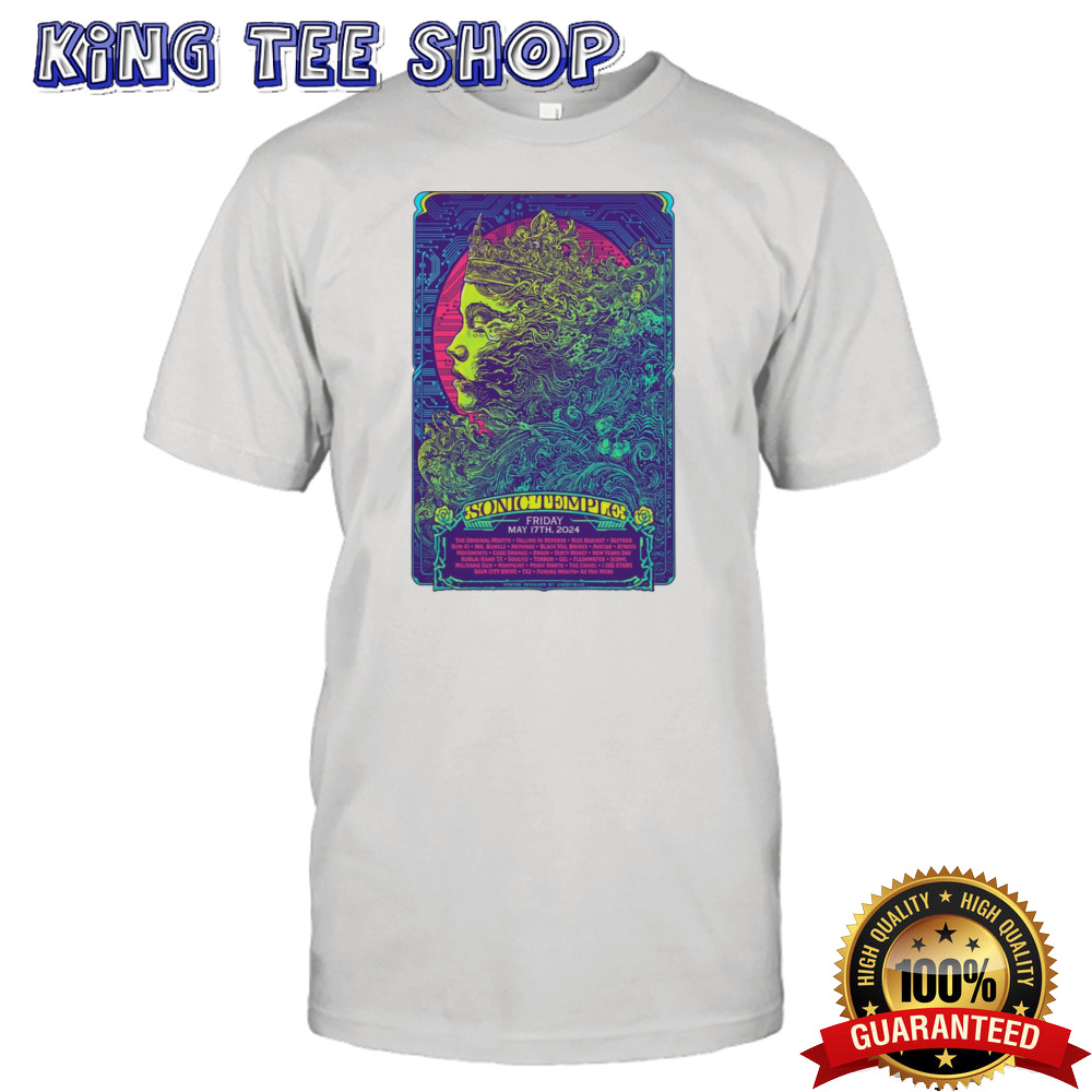 Sonic Temple Event May 17th 2024 Poster shirt