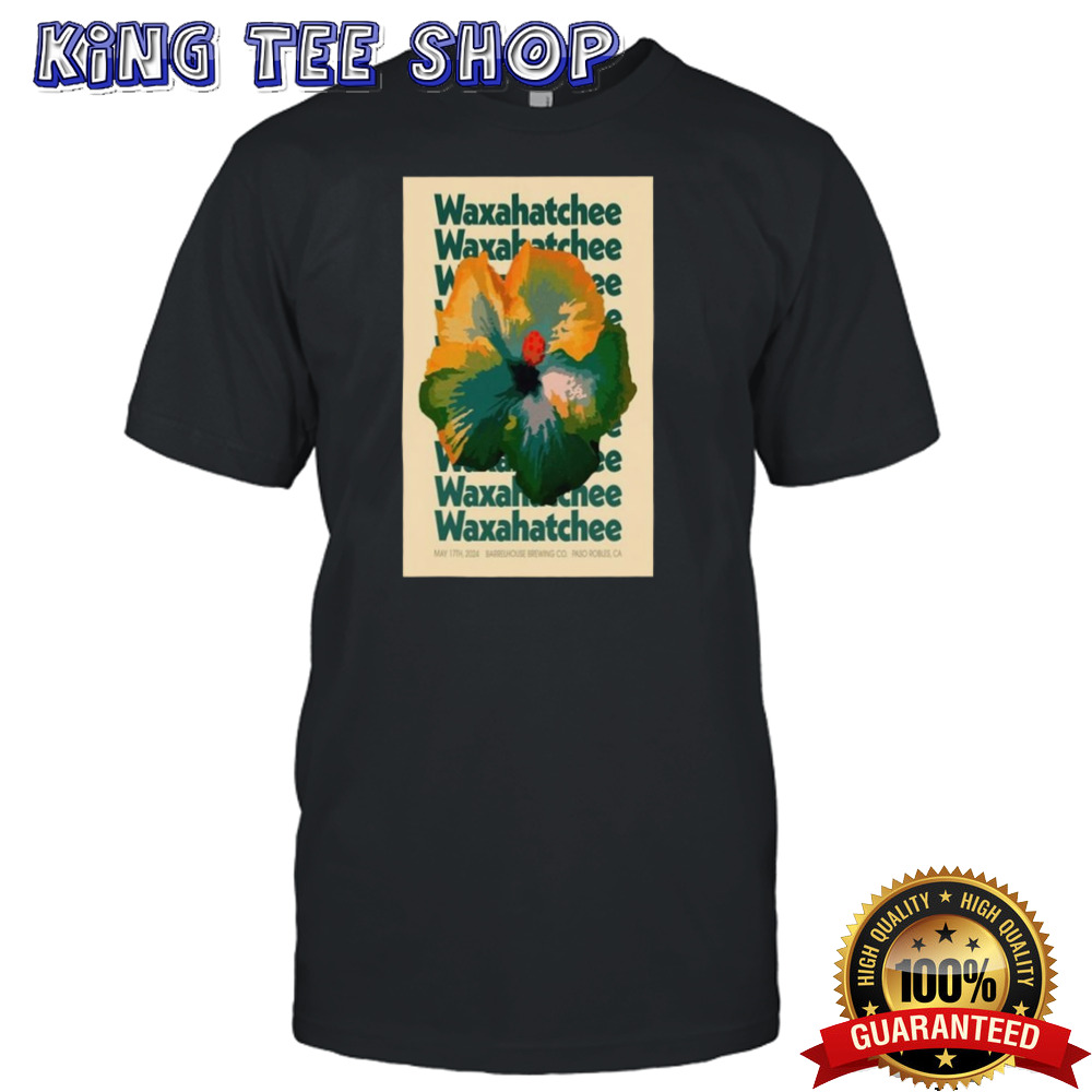 Waxahatchee Barrelhouse Brewing Co Paso Robles Ca May 17 2024 T-shirt