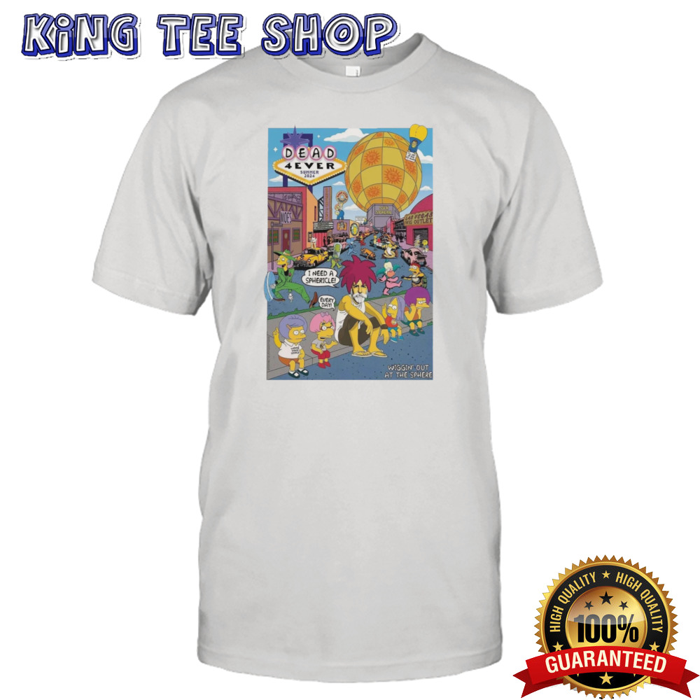 Dead Forever Summer 2024 Tour Poster shirt