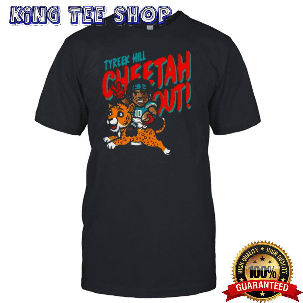 Dolphreaky Tyreek Hill Cheetah Out Shirt