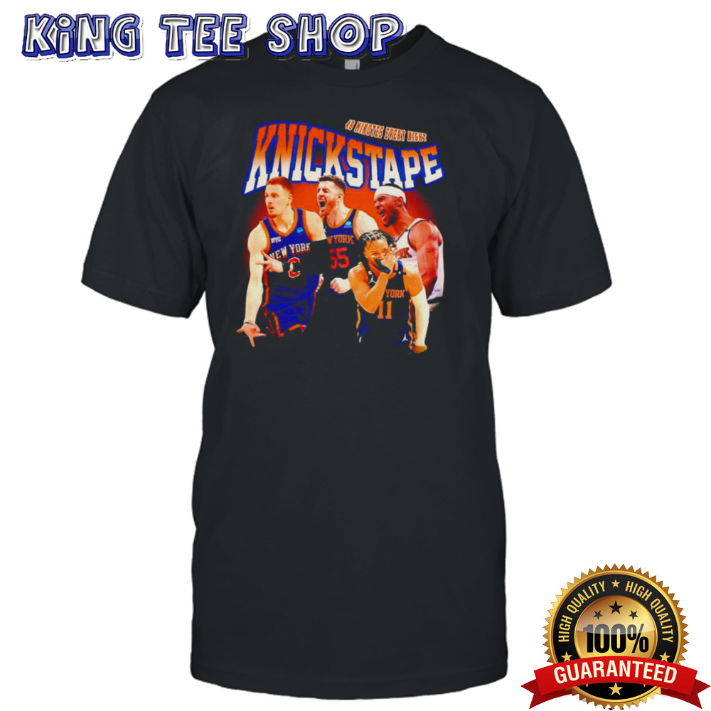 New York Knicks 48 minutes every night Knickstape shirt