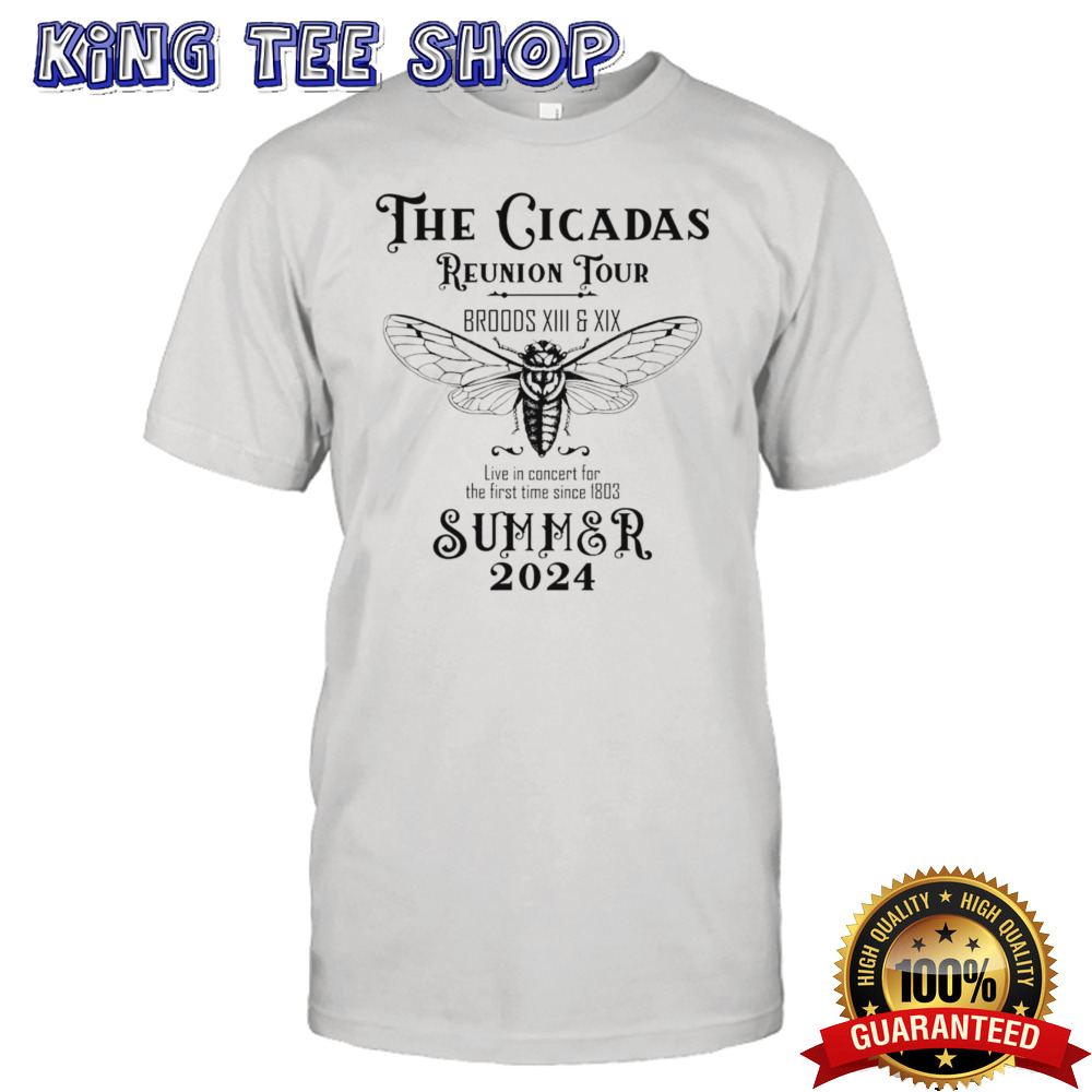 The Cicadas Reunion Tour Summer 2024 shirt