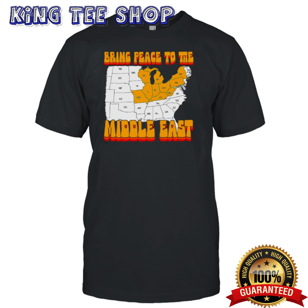Bring peace to the middle east shirt