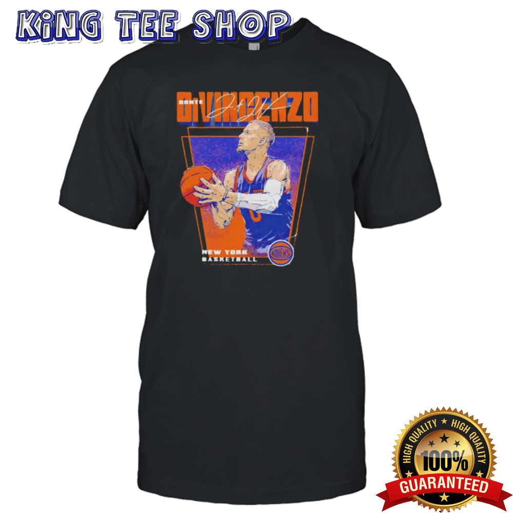 Donte DiVincenzo New York Knicks Premiere shirt