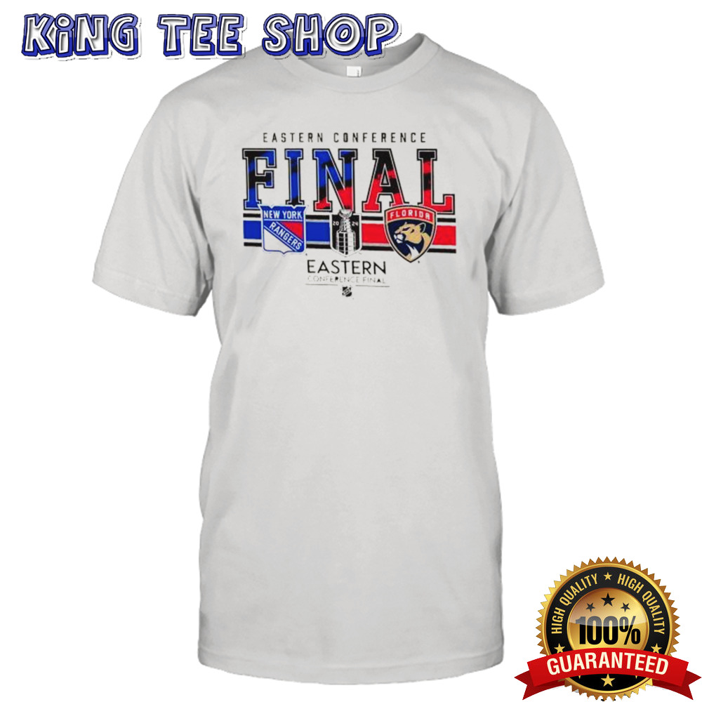 Florida Panthers Vs New York Rangers 2024 Eastern Conference Final Matchup Graphic shirt