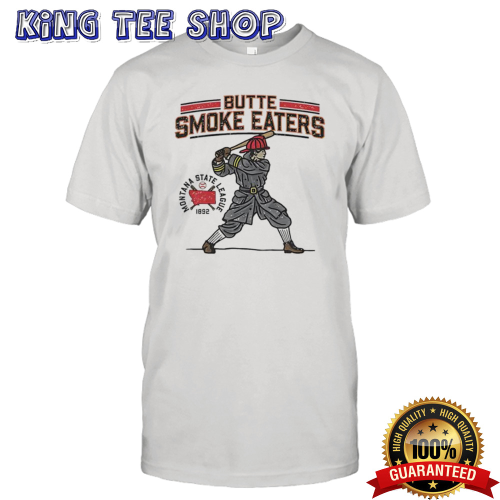 Montana State League Butte Smoke Eaters baseball shirt