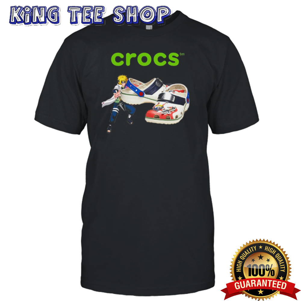Naruto X Crocs Clog Minato Releasing June 6th 2024 Unisex Sneaker T-Shirt
