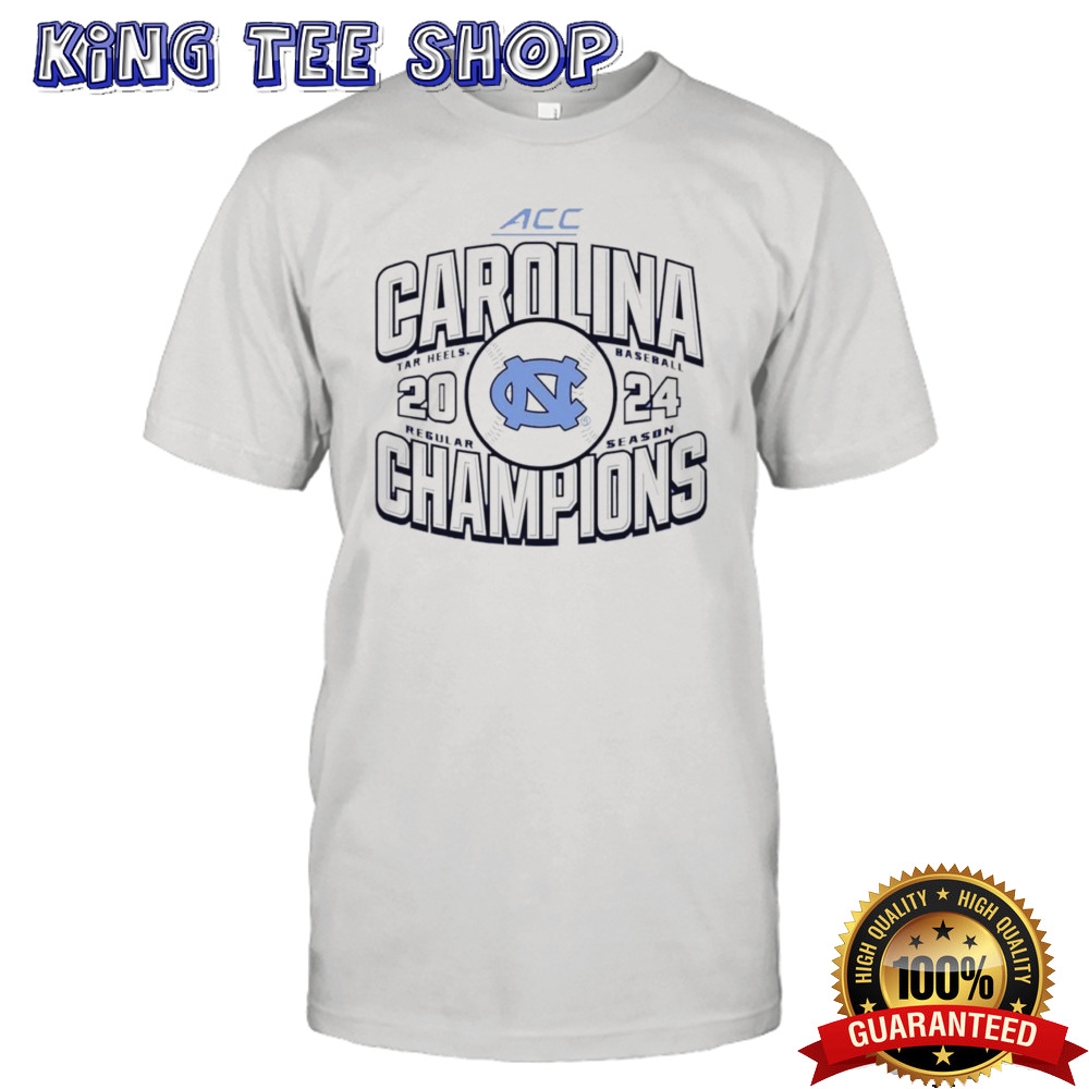 North Carolina Tar Heels 2024 ACC Baseball Regular Season Champions shirt