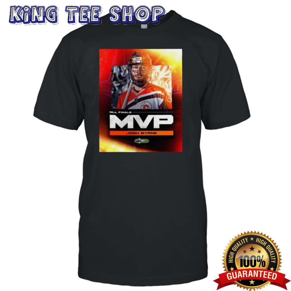 Official Josh Byrne Buffalo Bandits 2024 NLL Finals MVP Shirt