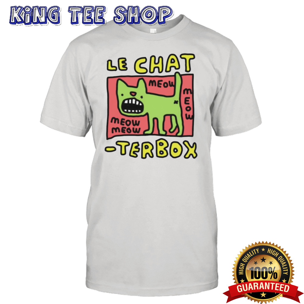 Official Le Chatterbox meow shirt
