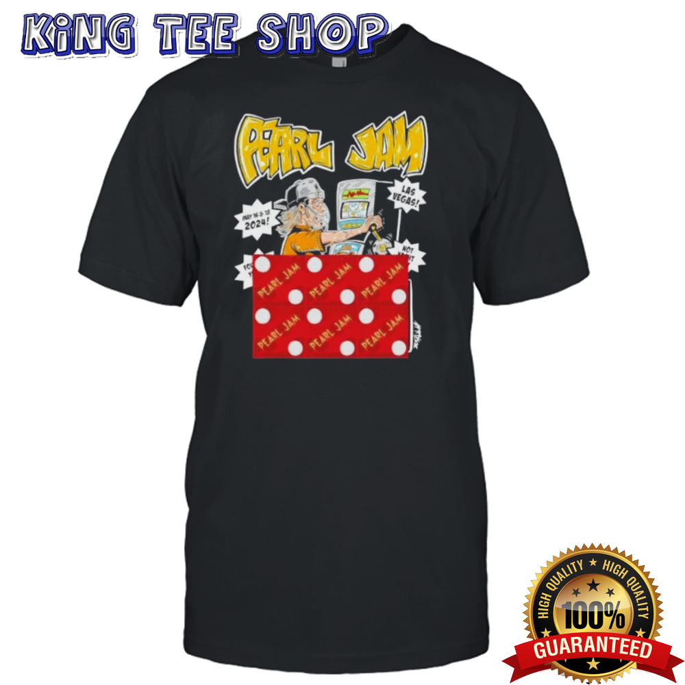 Pearl Jam Las Vegas May 16-18, 2024 Event Shirt