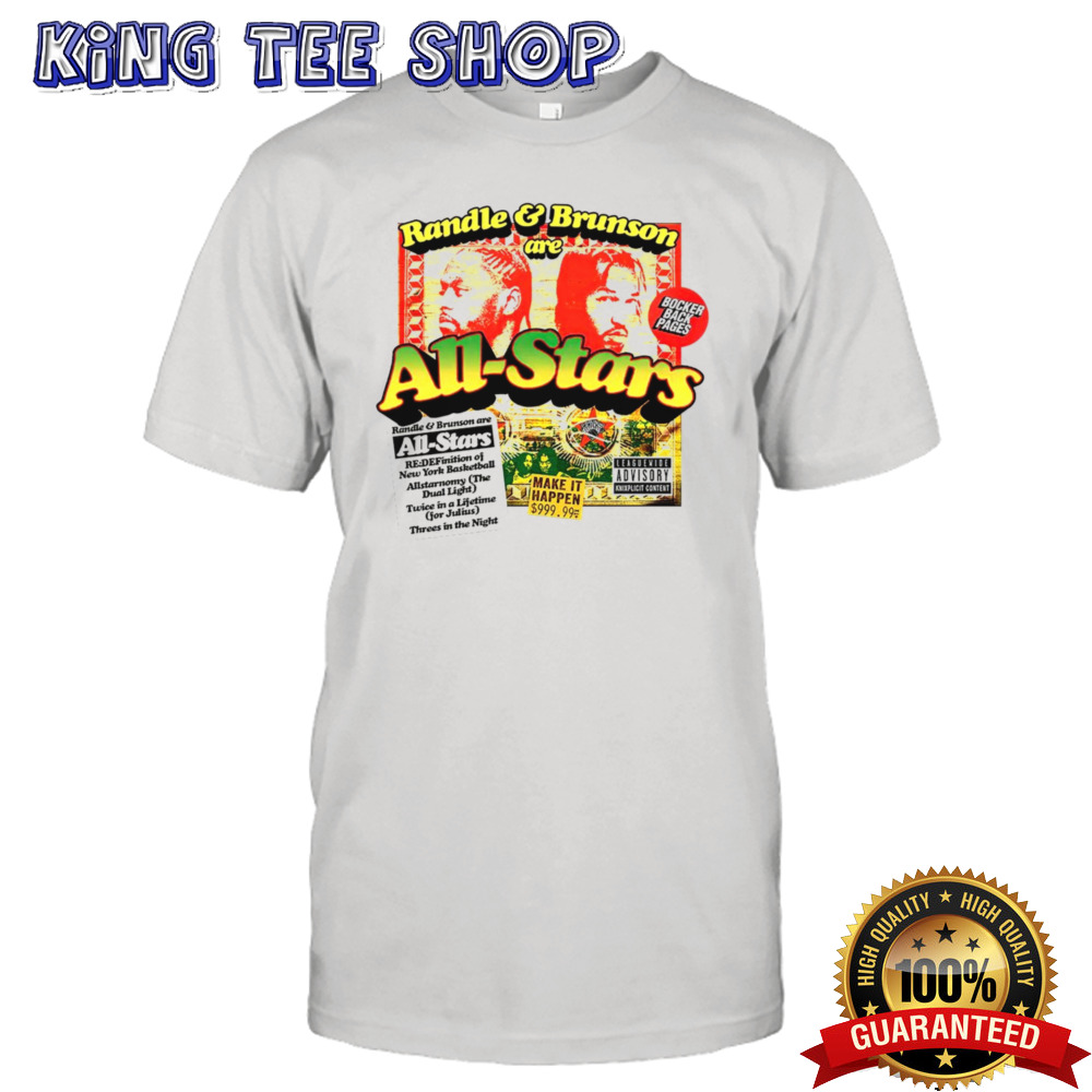 Randle and Brunson are all star shirt