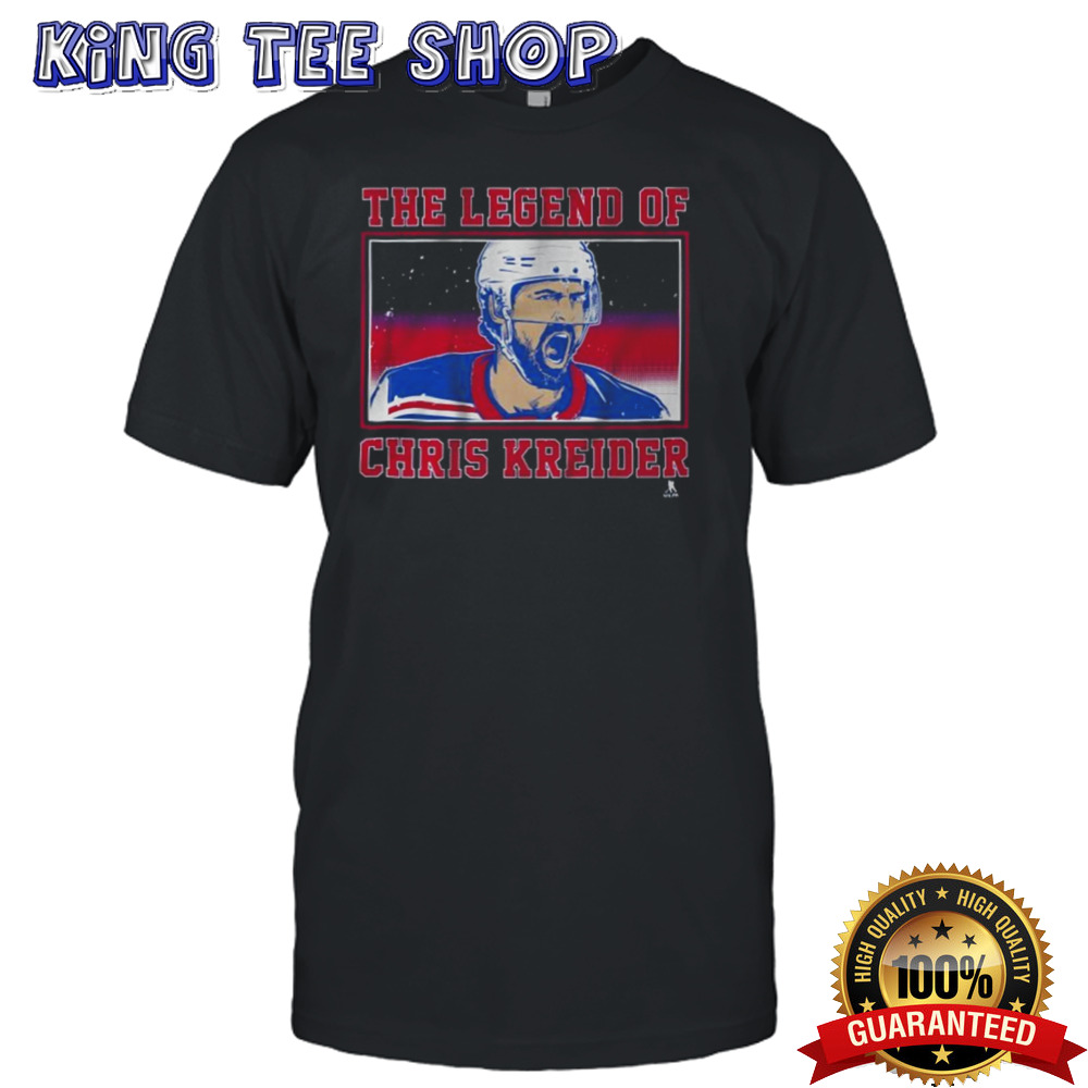 The Legend Of Chris Kreider T-shirt
