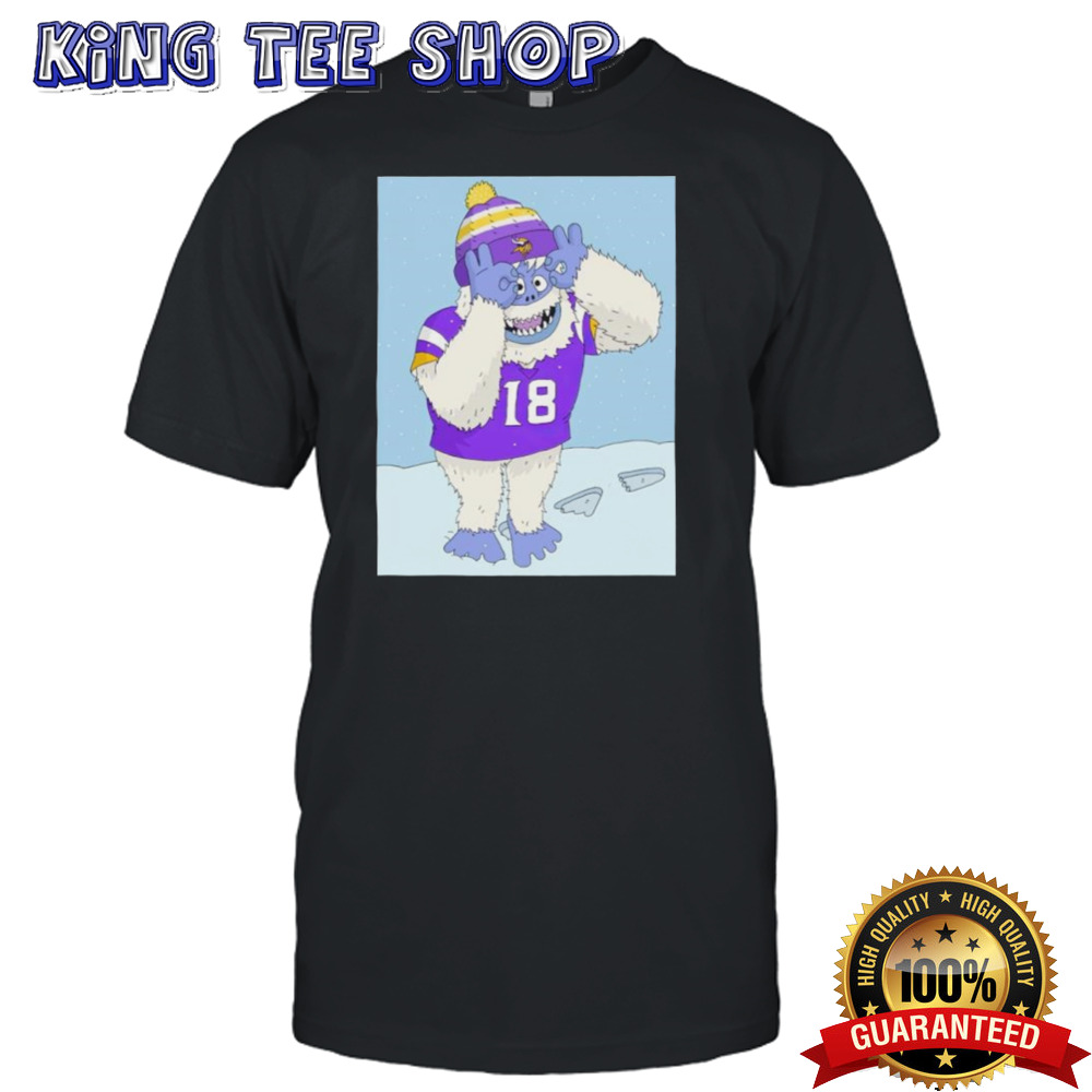 The Vikings as Abominable Snowman Minnesota Vikings shirt