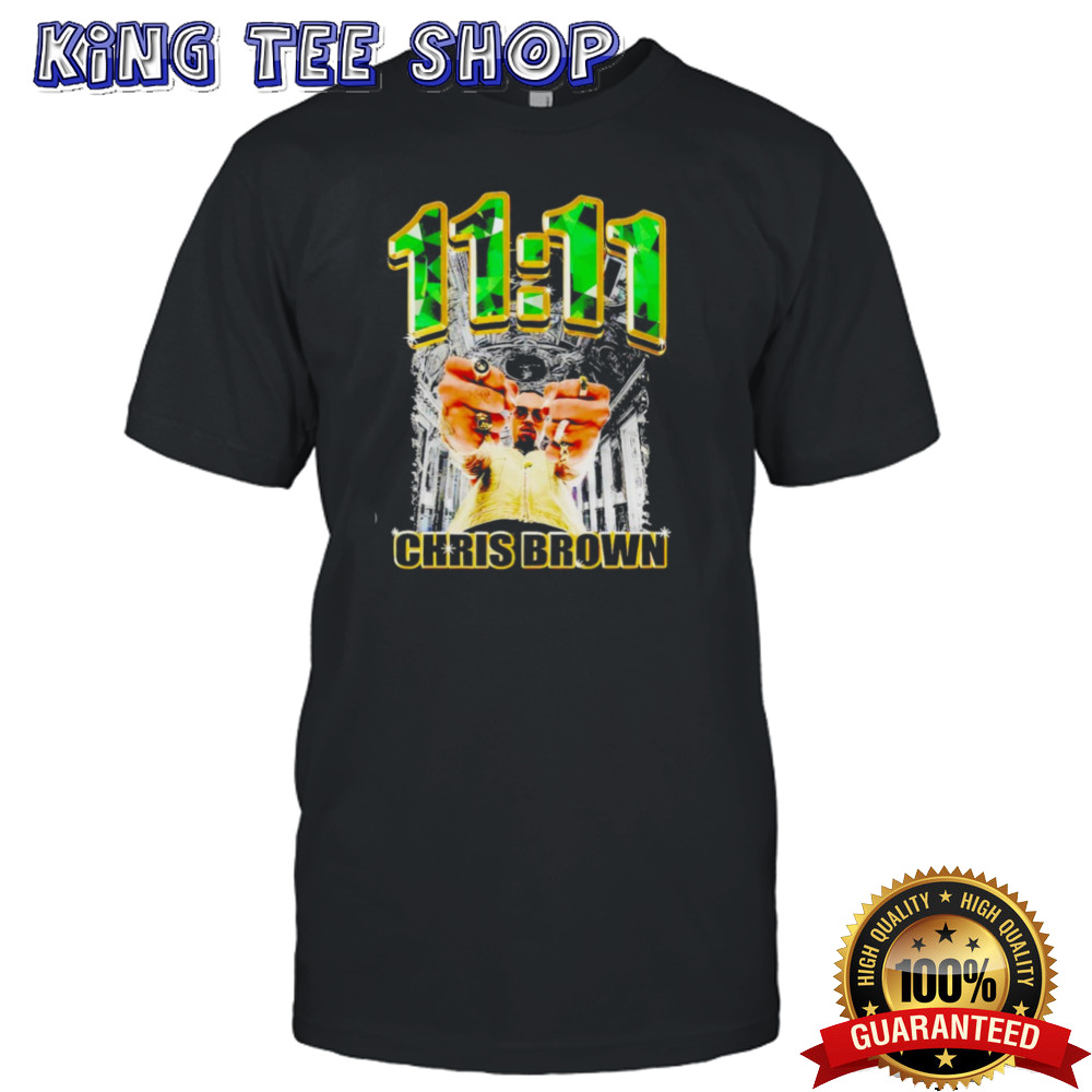 Official Chris Brown 11 11 Emerald Shirt