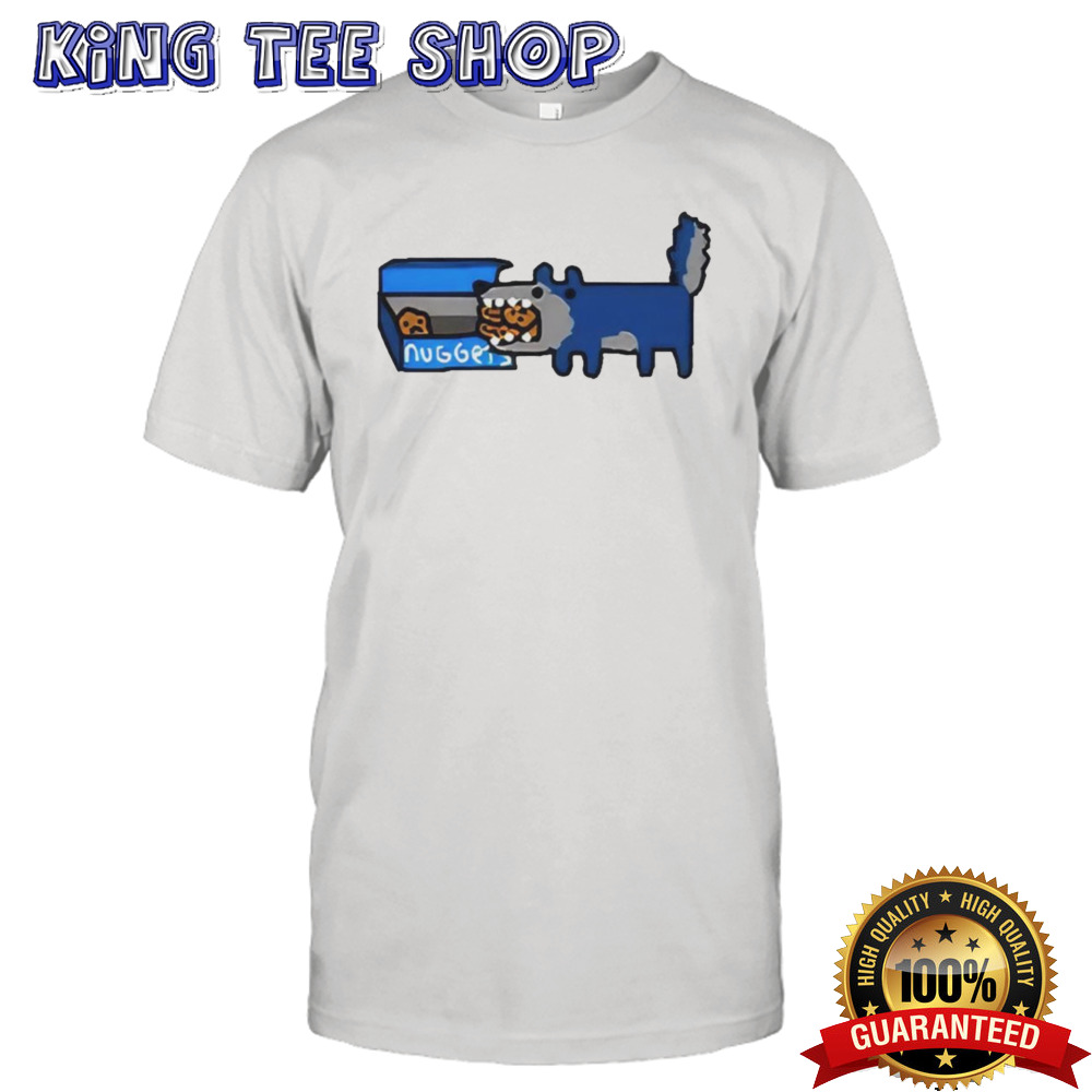 Official Paint Wolves Eat Nuggets Shirt