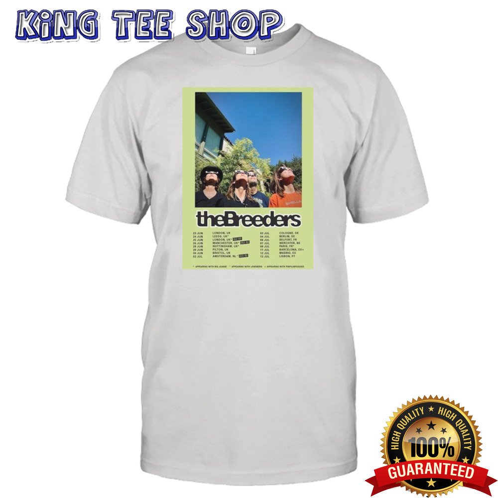The Breeders European Tour 2024 Shirt