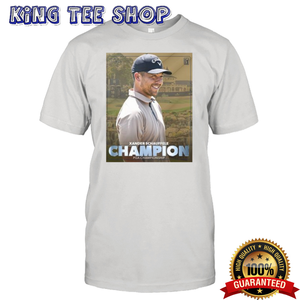 XAnder Schauffele pga champion Championship 2024 PGA Tour Shirt