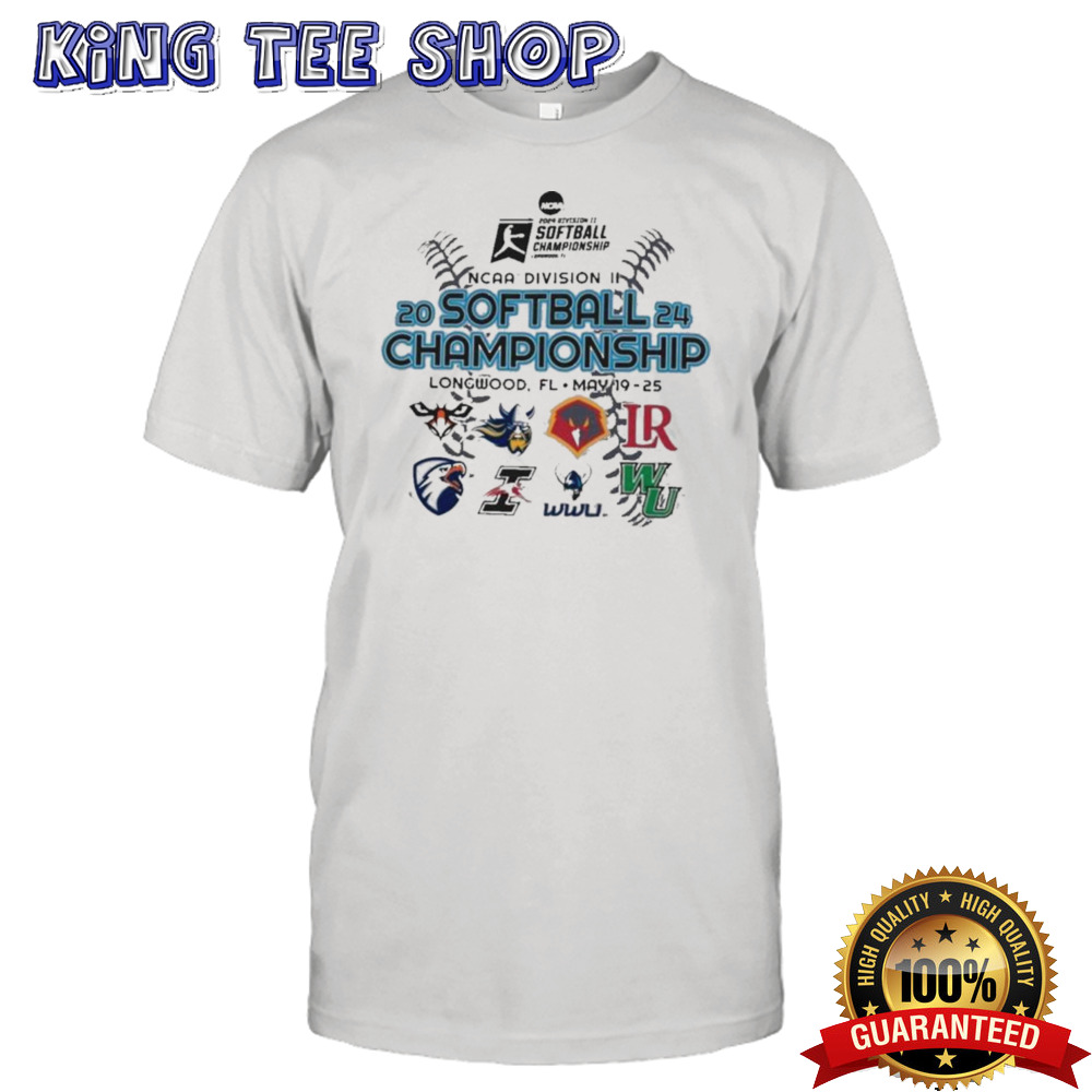 8-Teams 2024 NCAA Division II Softball Championship shirt