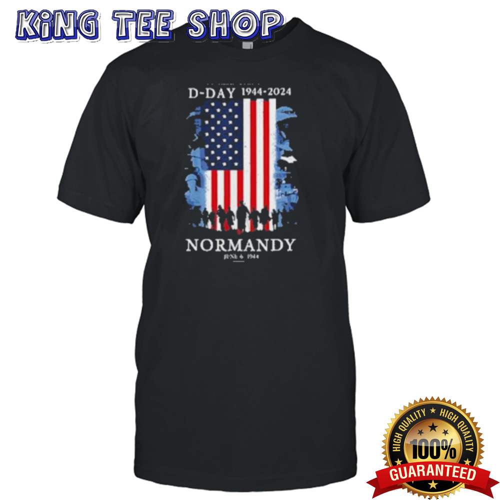 D Day 1944-2024 Normandy Shirt