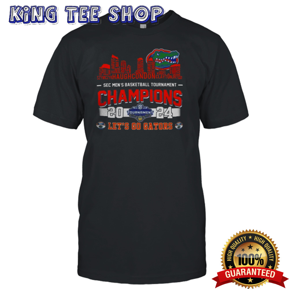 Let’s Go Gators Sec Basketball Tournament Champions 2024 T-shirt