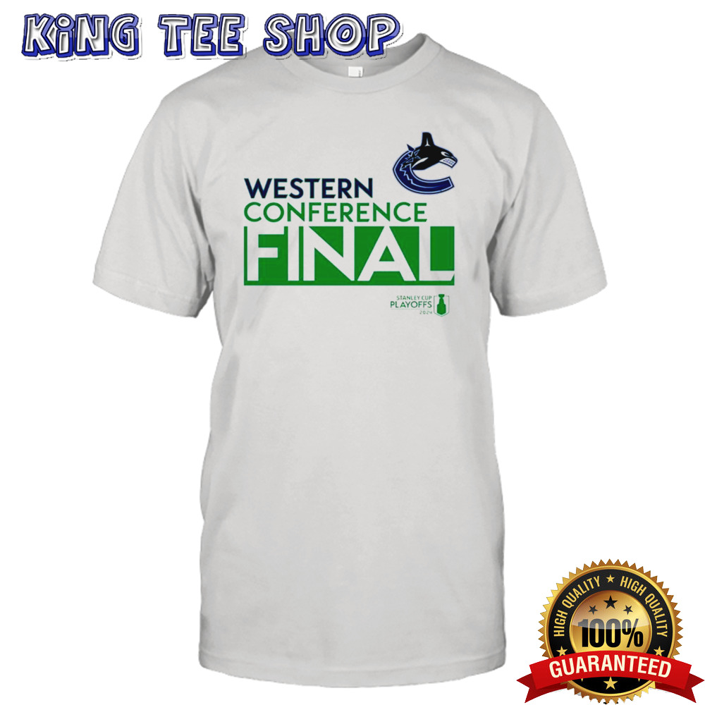 NHL Vancouver Canucks 2024 Western Conference Finals shirt