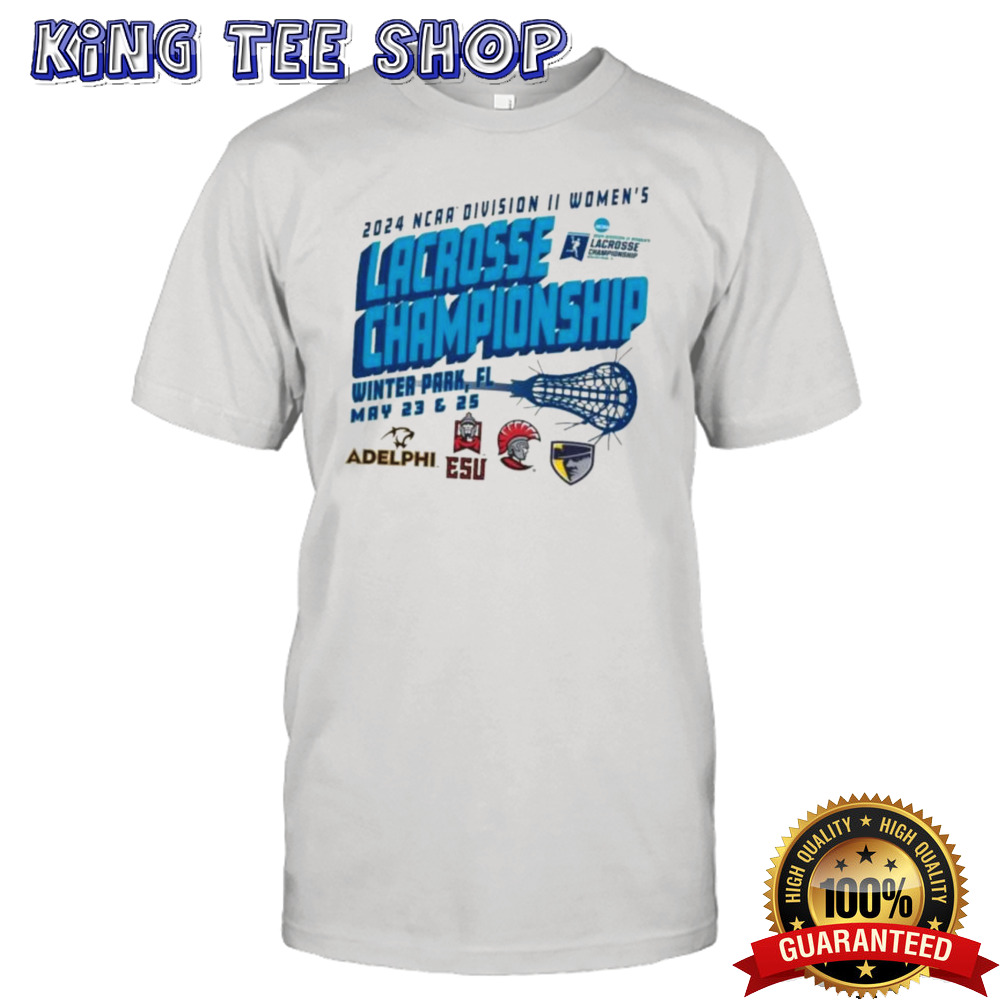 Official Winter Park, FL 2024 NCAA Division II Women’s Lacrosse Championship Shirt