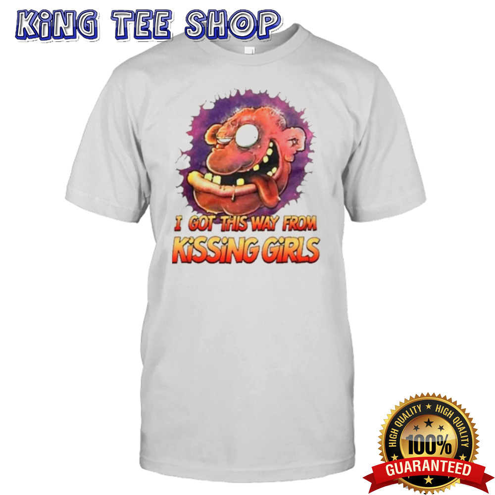 Awesome Offical I Got This Way From Kissing Girls Shirt