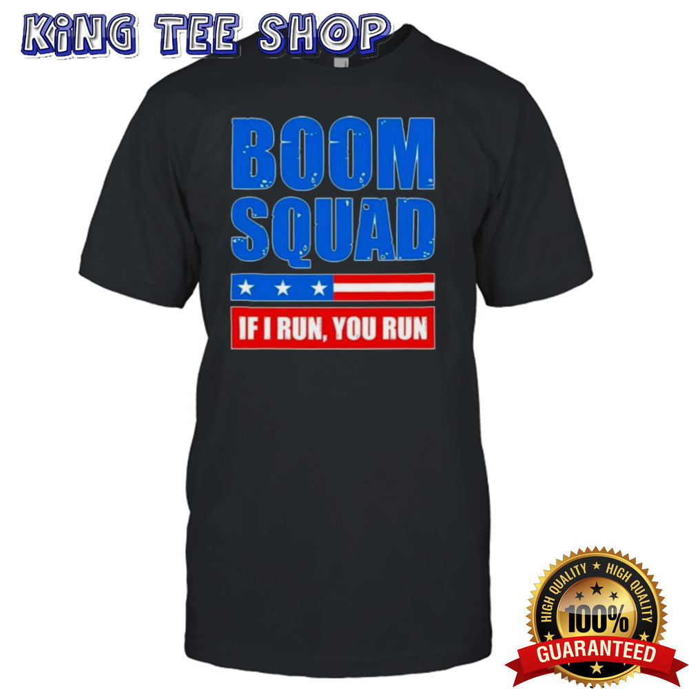 Boom Squad Fireworks Director 4th Of July Shirt