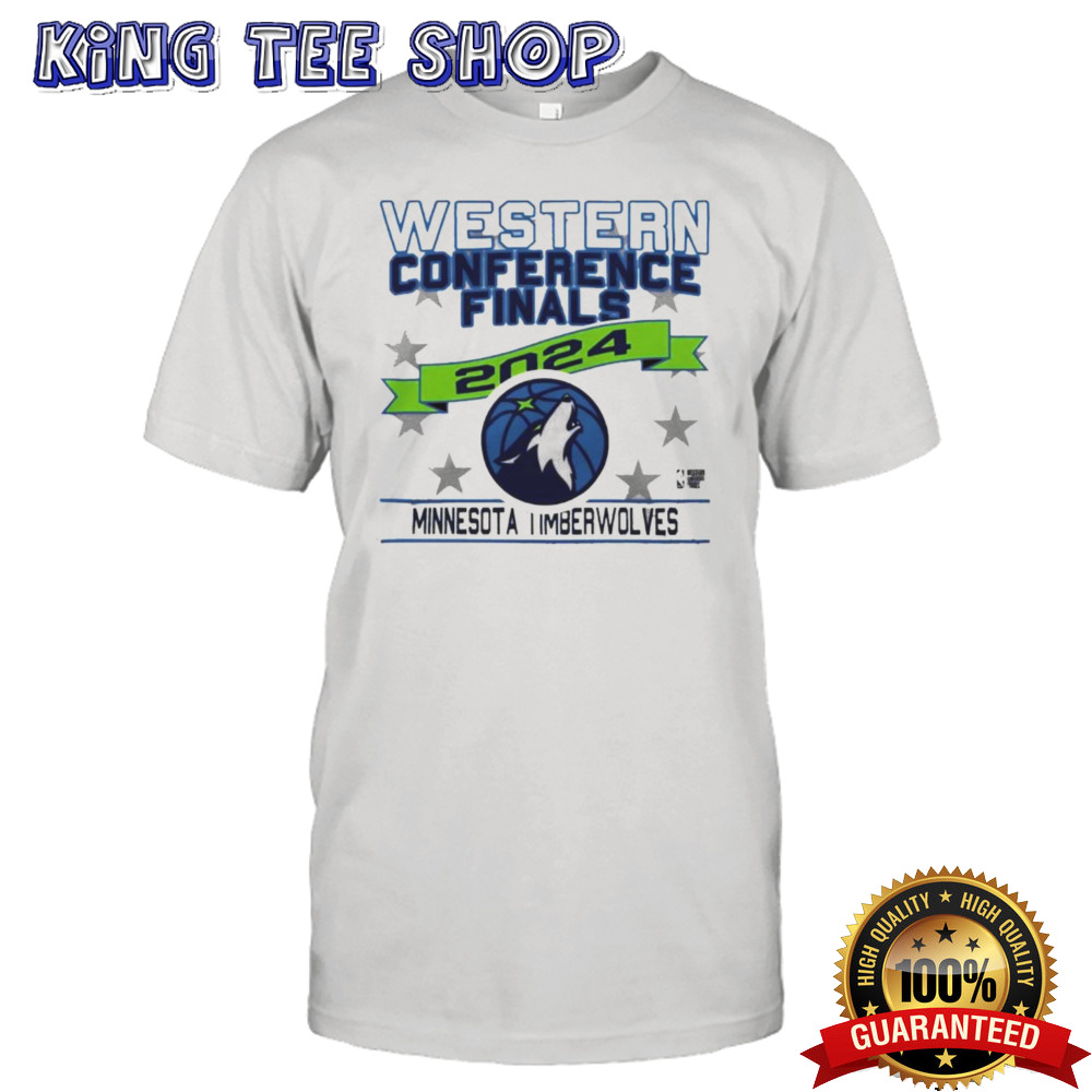 Minnesota Timberwolves 2024 Western Conference Finals Retro T-Shirt
