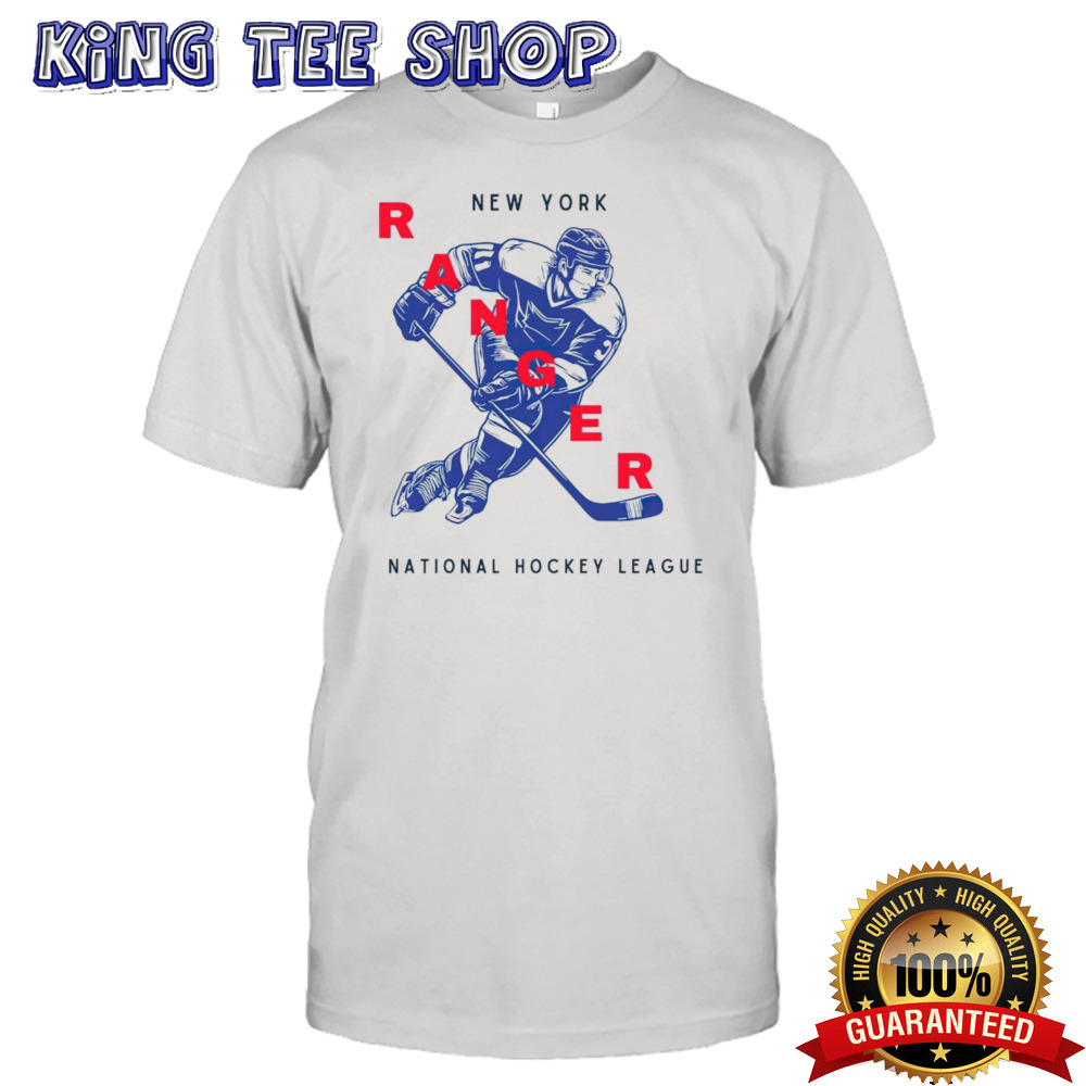 New York Rangers vintage player NHL team shirt