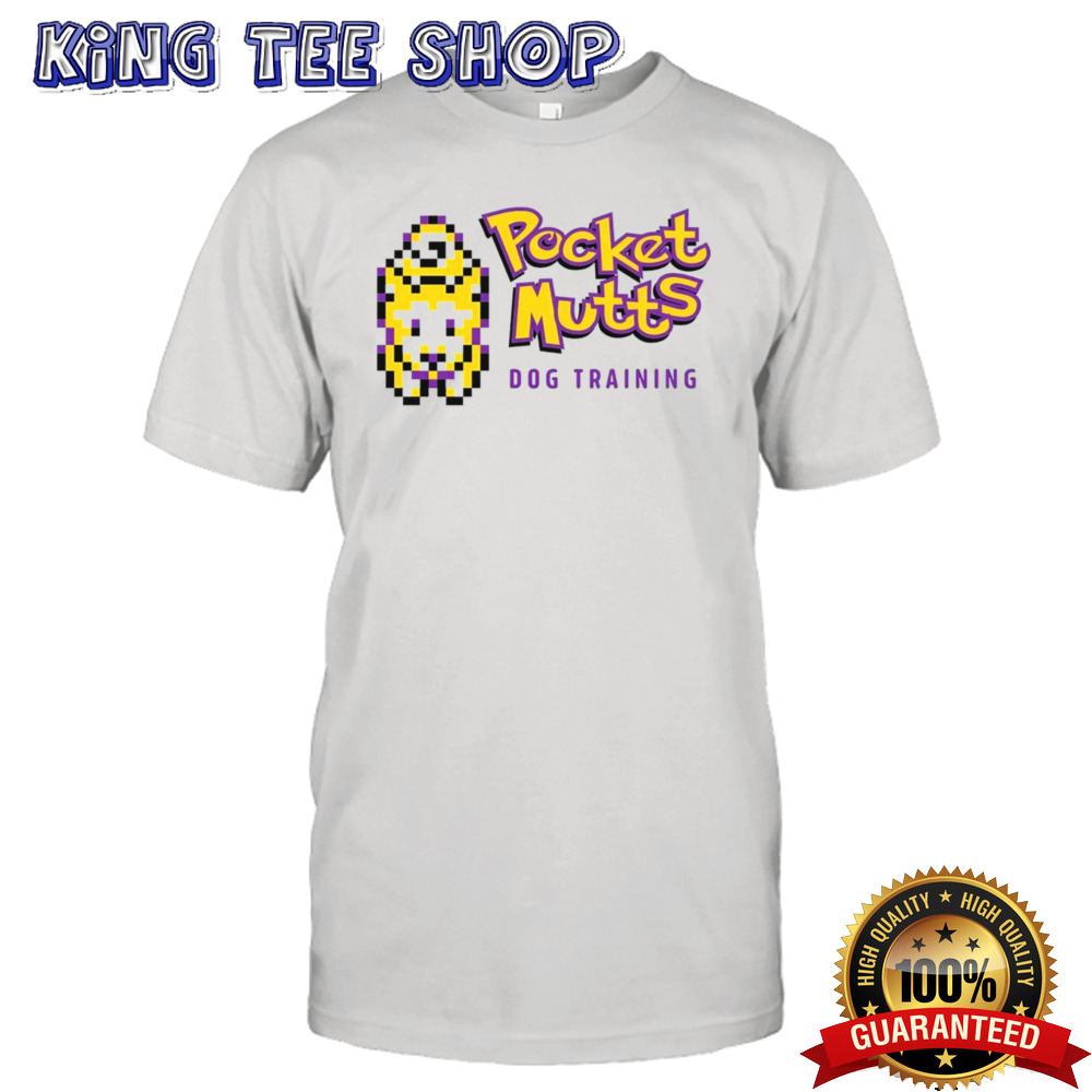 Pocket mutts dog training shirt