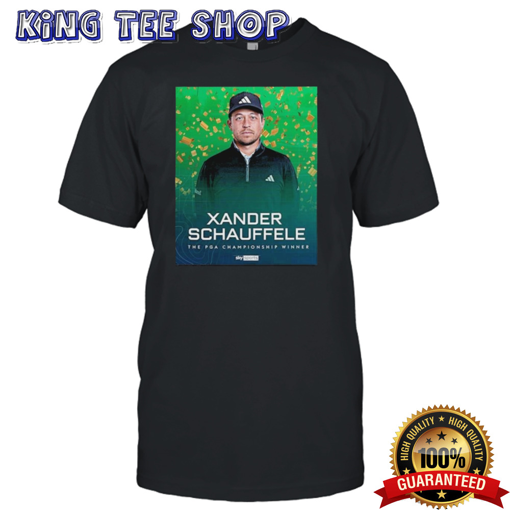 Xander Schauffele The PGA Championship Winner 2024 shirt