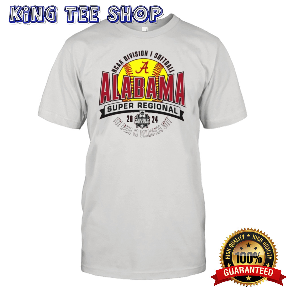 Alabama Crimson Tide 2024 NCAA Division I Softball Super Regional – Knoxville, TN Shirt